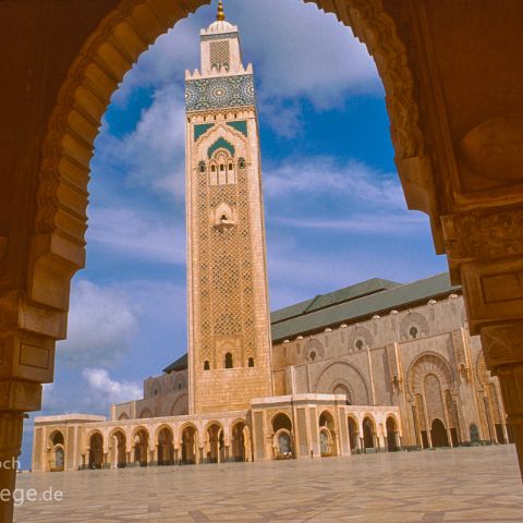 Marokko 003 Moschee, Koenig Hassan II