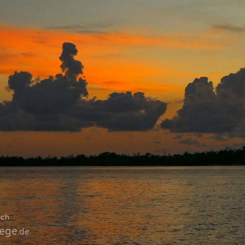 Playa Larga 009 Kuba, Cuba, Playa Larga, Sonnenuntergang