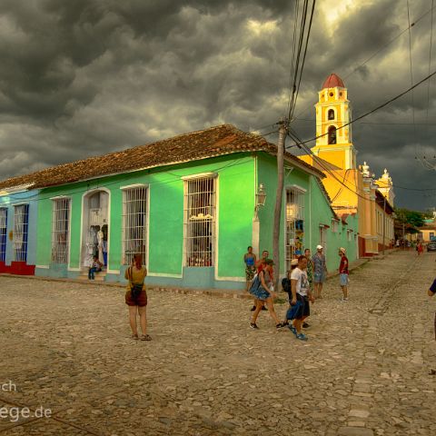 Trinidad 005 Kuba, Cuba, Trinidad, aufziehendes Gewitter