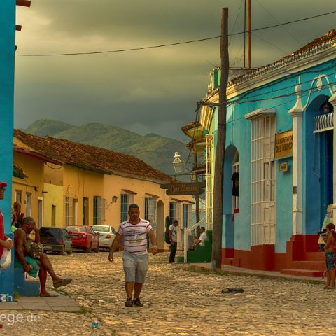 Trinidad 006 Kuba, Cuba, Trinidad, aufziehendes Gewitter