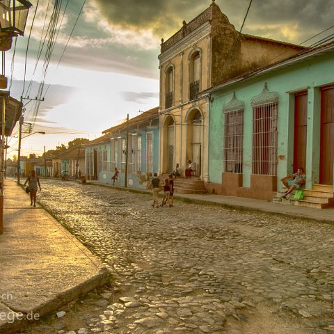 Trinidad 007 Kuba, Cuba, Trinidad, aufziehendes Gewitter