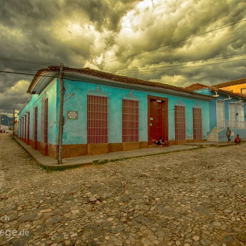 Trinidad 008 Kuba, Cuba, Trinidad, aufziehendes Gewitter