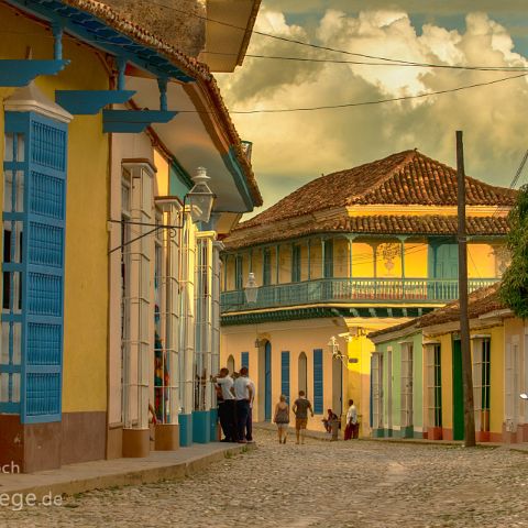 Trinidad 009 Kuba, Cuba, Trinidad, aufziehendes Gewitter