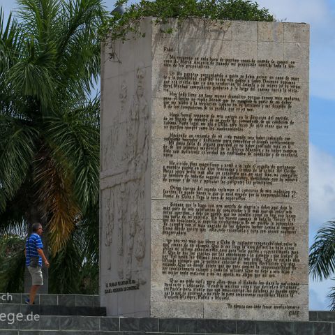 Varadero - Santa Clara 002 Kuba, Cuba, Santa Clara, Denkmal für Che Guevara