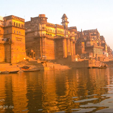 Indien 009 Varanasi - Benares, Ganges, India, Indien