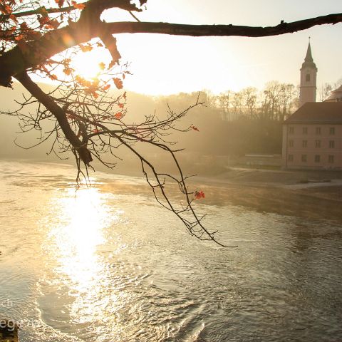 Donaudurchbruch-Kelheim 007 Kloster Weltenburg - im Morgennebel