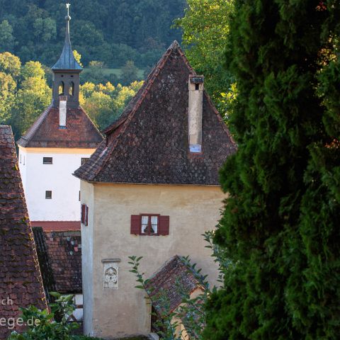 Anlautertal - Thalmaessing - Greding 008 Greding - Türme der Stadtmauer