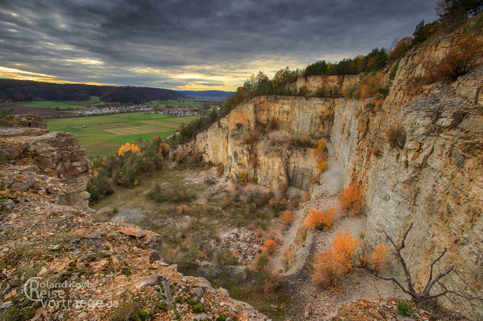 Altmühltal Malmschichten Top 100 Geotop