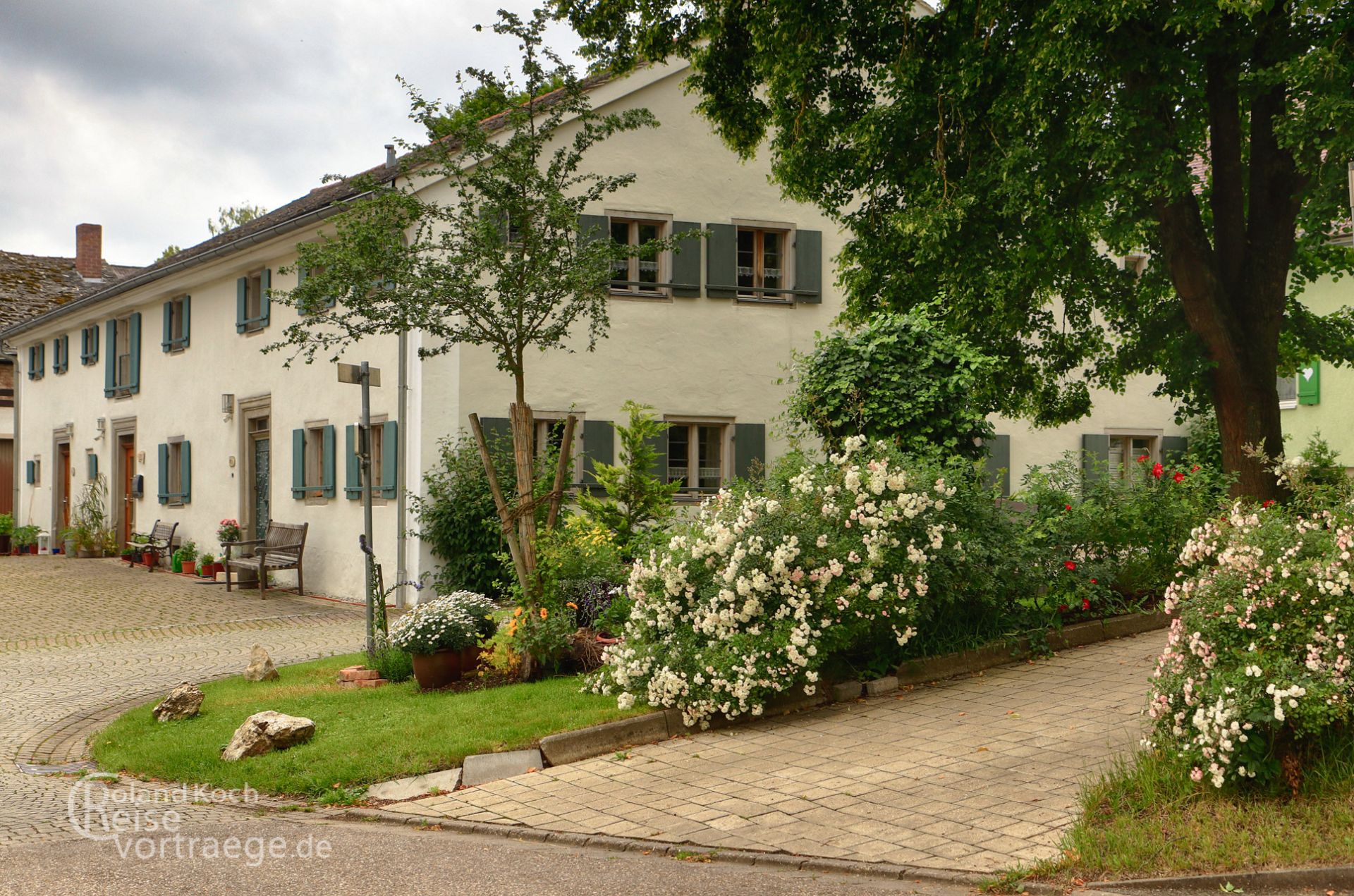 Altmühl Radweg - restaruiertes Jurahaus