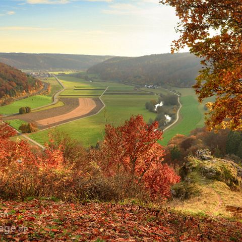 Eichstaett 001 Schernfeld - Aussichtsplatz auf die Altmühl