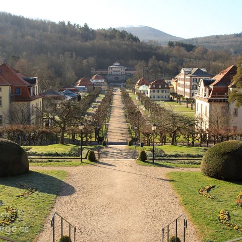 im Kurpark Bad Brueckenau - Staatsbad, Biosphaerenreservat, Rhoen, Bayern, Deutschland, Germany