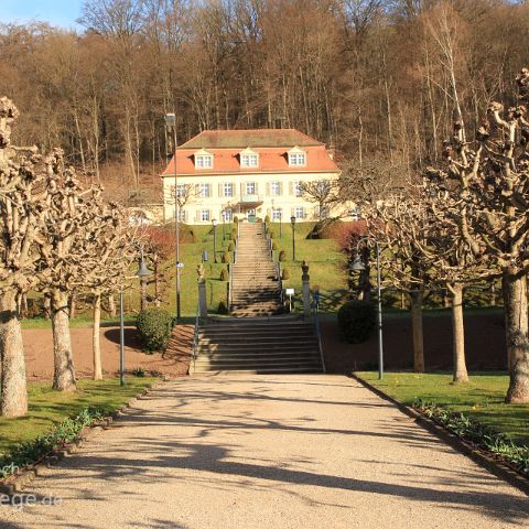 im Kurpark Bad Brueckenau - Staatsbad, Biosphaerenreservat, Rhoen, Bayern, Deutschland, Germany