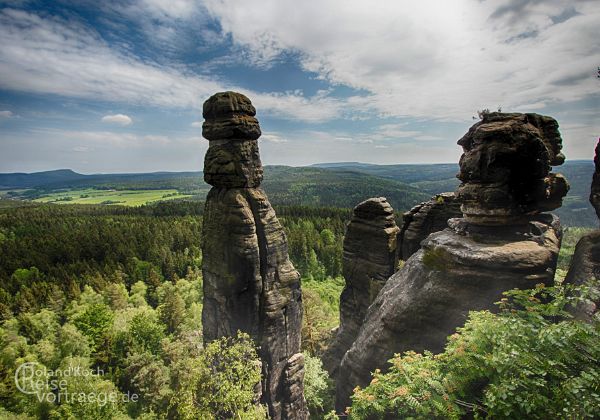 Sachsen - Naturpark Sächsische Schweiz - Bilder - Sehenswürdigkeiten - Ausflugsziele  