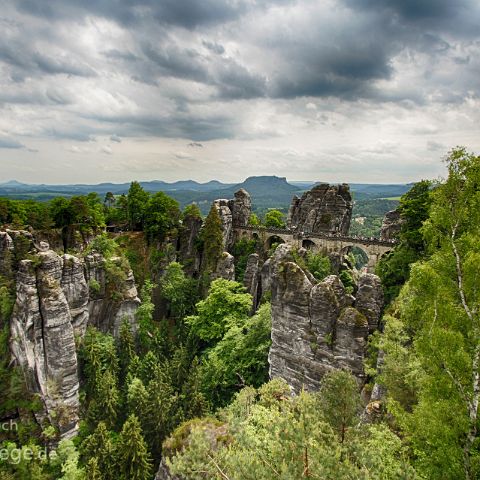 Sachsen 003 Bastei, Saechsische Schweiz NP, Sachsen, Deutschland , Germany