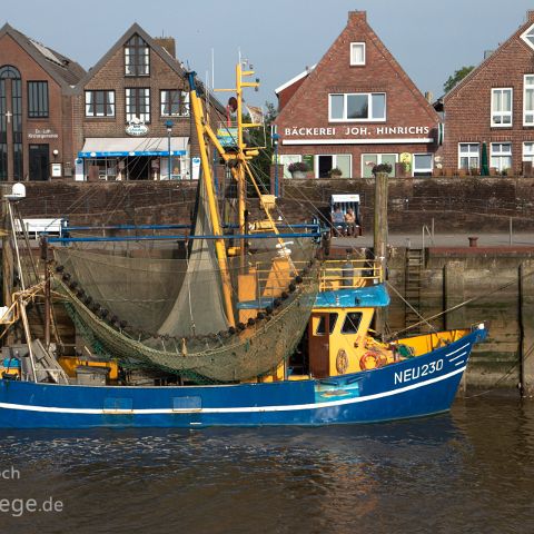 Wattenmeer (NP) Ostfriesland 009 Fischkutter,, Neuharlingersiel Ostfriesland,, Niedersachsen, Deutschland, Germany