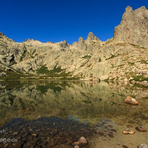 Korsika 009 Melo See, Lac Melo, Corsica, Corse, Korsika, Frankreich, France