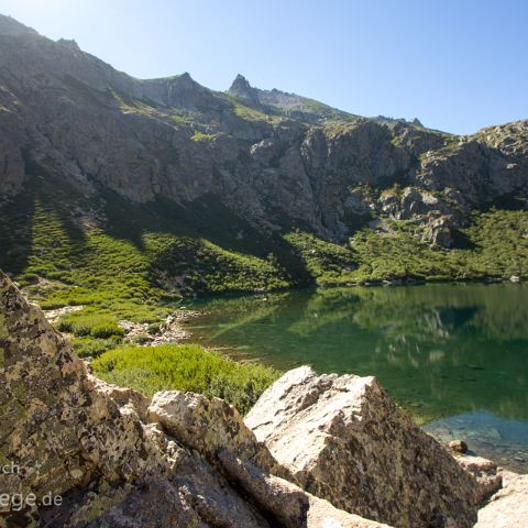 Korsika 010 Melo See, Lac Melo, Corsica, Corse, Korsika, Frankreich, France