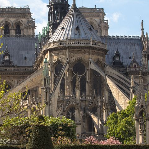 Paris 004 Notre Dame de Paris, Ile de la Cité, Paris, Frankreich, France