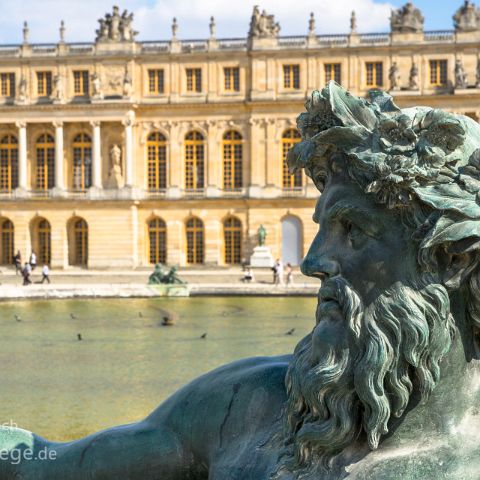 Versailles 002 Schloss Versailles, Wassergarten, Frankreich, France