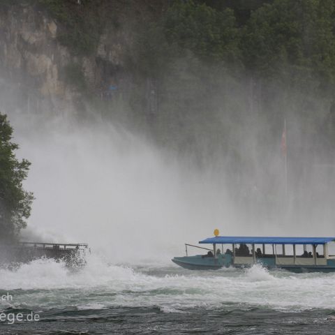 Schaffhausen 002 Der Rheinfall, Schaffhausen, Schweiz / Switzerland / Suisse