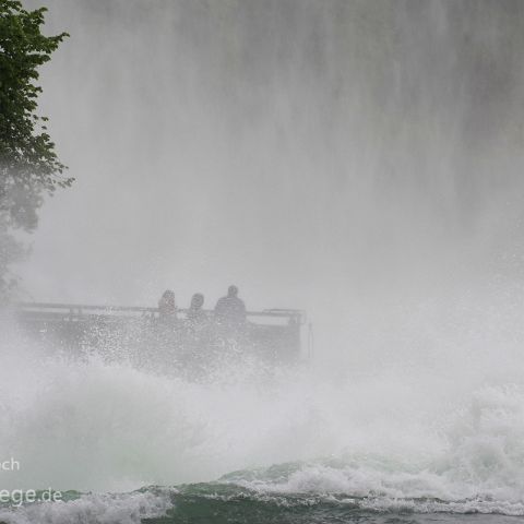 Schaffhausen 003 Der Rheinfall, Schaffhausen, Schweiz / Switzerland / Suisse