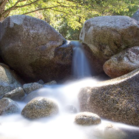 Panorama 2,66 x 1 003 Wasserfall der Restonica