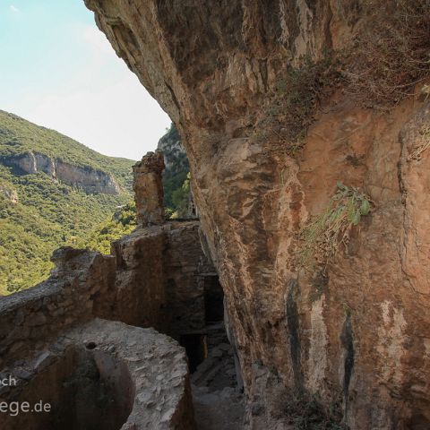 Arkadien 006 , Lousios Schlucht, Arkadien, Peloponnes, Griechenland / Greece