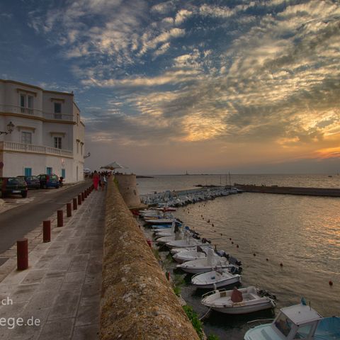 Salento 009 Sonnnenuntergang, Gallipoli, Apulien, Italien, Italia, Italy