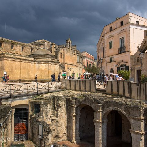 Basilikata 001 Gewitter über Matera, Basilikata, Italien, Italia, Italy