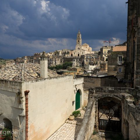Basilikata 002 Gewitter über Matera, Basilikata, Italien, Italia, Italy
