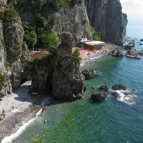 Amalfikueste 009 Kiesstrand, Termini, Amalfikueste, Ischia, Kampanien, Campania, Italien, Italia, Italy