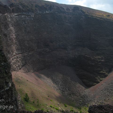 Neapel 006 Krater, Vesuvio, Vesuv,, Kampanien, Campania, Italien, Italia, Italy