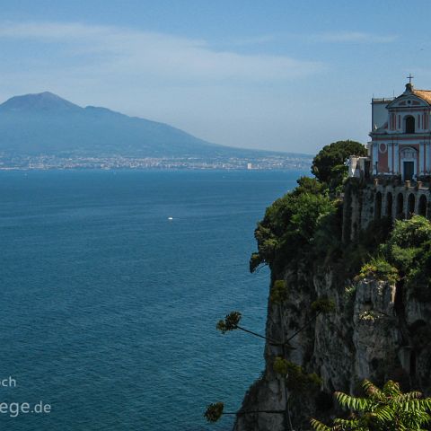 Sorrento 001 Vico Equense, Vesuv, Vesuvio, Kampanien, Campania, Italien, Italia, Italy