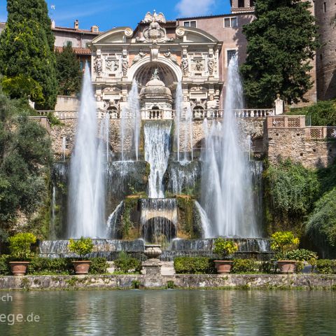 Tivoli 005 Villa d´Este, Tivoli, Italien, Italia, Italy