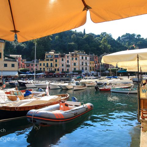 Portofino 005 Hafen, Portofino, Ligurien, Liguria, Italien, Italia, Italy