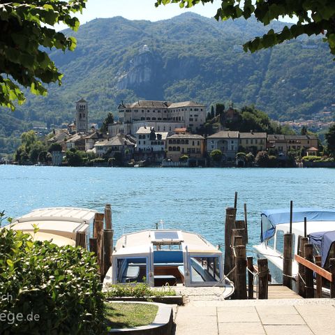 Orta See 003 Isola San Giulio, Ortasee, PIemont, Italien, Italia, Italy