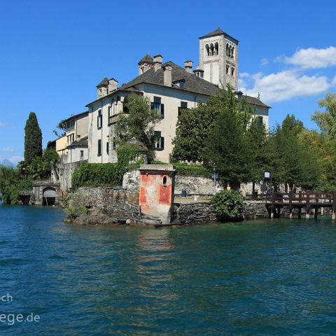 Orta See 004 Isola San Giulio, Ortasee, PIemont, Italien, Italia, Italy