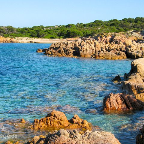 Olbia Tempio und La Maddalena 004 Traumbucht an der Costa Smeralda, Olbia Tempio, Sardinien, Sardegna, Italien, Italia, Italy