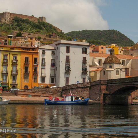 Oristano und Sassari 001 Bosa, Sardinien, Sardegna, Italien, Italia, Italy