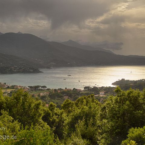 Elba 001 Bucht von Procchio, Elba