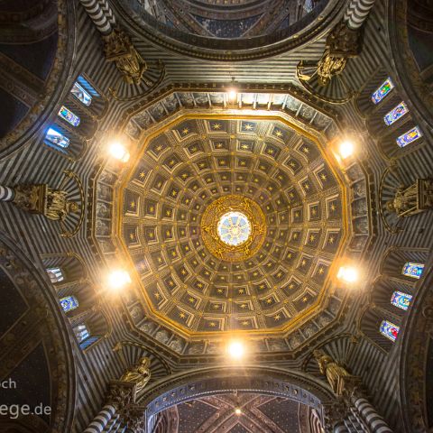 Siena 006 Kuppel, Cattedrale di Santa Maria Assunta, Dom von Siena, Siena