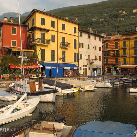 Gardasee 009 Hafen, Magugnano, Gardasee, Venetien, Italien, Italia, Italy