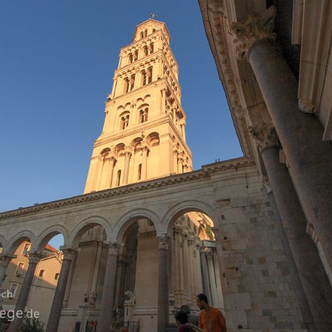 Diokletianspalast, Kathedrale Sveti Duje, Split, Hrvatska, Kroatien, Croatia Diokletianspalast, Kathedrale Sveti Duje, Split, Hrvatska, Kroatien, Croatia