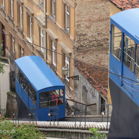 Standseilbahn, Zagreb, Hrvatska, Kroatien, Croatia Standseilbahn, Zagreb, Hrvatska, Kroatien, Croatia