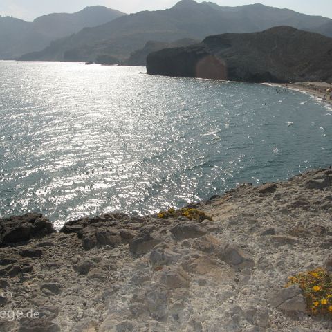 Cabo de Gata 007 Playa Monsul, Cabo de Gata NP, Andalusien, Andalusia, Andalucia, Spanien, Espana, Spain