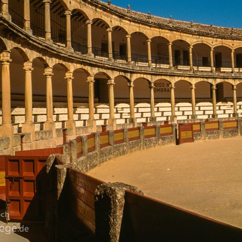 Malaga 009 Stierkampfarena,Ronda, Andalusien, Andalusia, Andalucia, Spanien, Espana, Spain