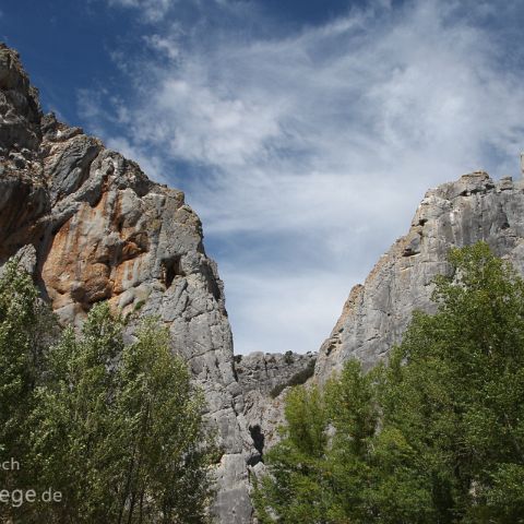 Kastilien-Leon 010 Yecla Schlucht, Desfiladero la Yecla, Kastilien-Leon, Spanien, Espana, Spain