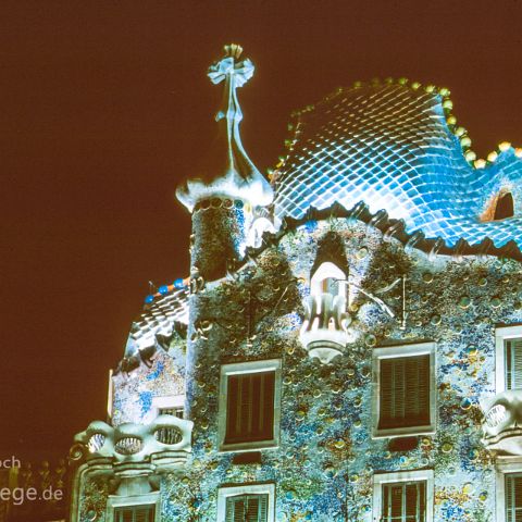 Barcelona 001 Casa Batllo, Antonia Gaudi, Barcelona, Katalonien, Spanien, Espana, Spain