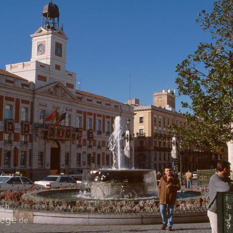 Madrid 002 Praca del Sol, Madrid, Spanien, Espana, Spain