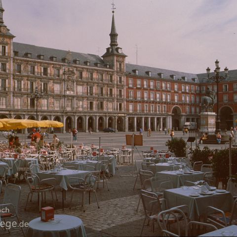 Madrid 003 Plaza Mayor, Madrid, Spanien, Espana, Spain